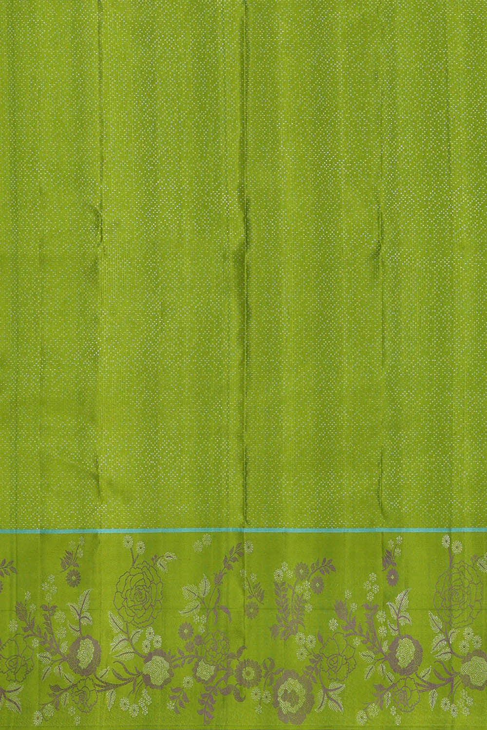 Image of Arani Silk Sea Blue Saree